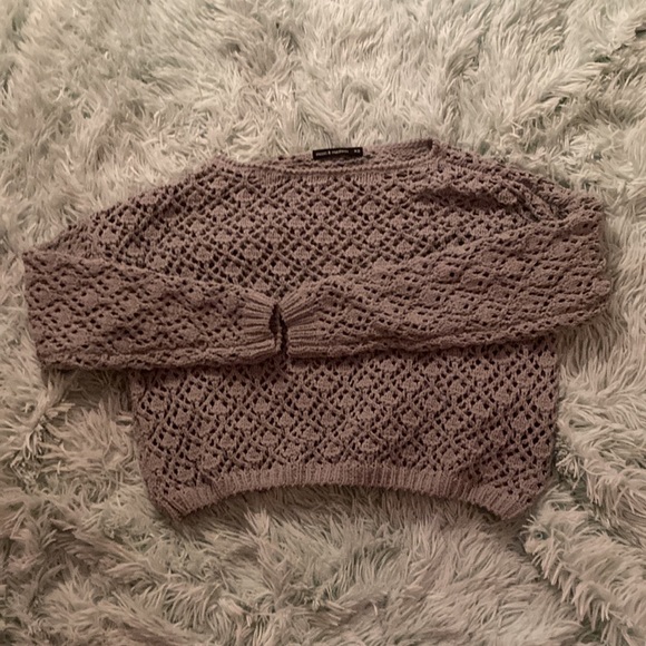 Cute Knit dark turquoise sweater top - Picture 3 of 5